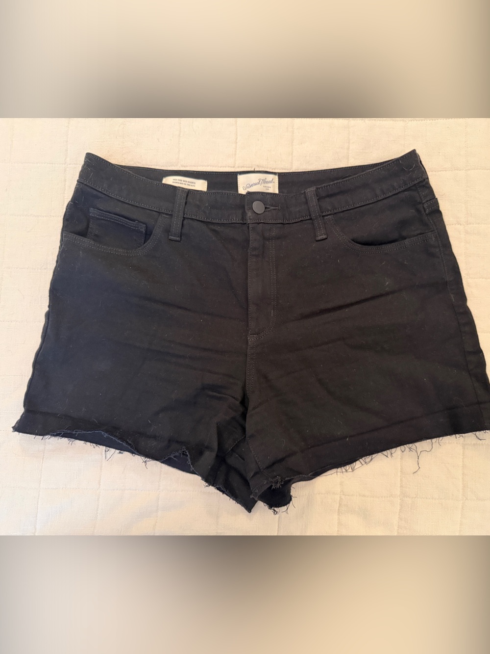 Universal Thread Black Denim Cutoff Shorts